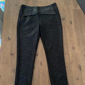 new pants leggings with real leather Xs